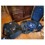 Duffel bags and misc luggage