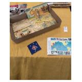 WWII Post Cards, stamps & Marine Raider Battalion