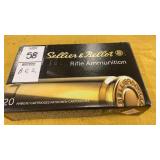 Sellier & Bellot rifle ammunition, 20 cartridges