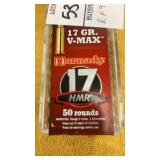 Hornady 17 gr. V-Max 50 rounds ammo