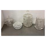 Vintage Crystal Dishes