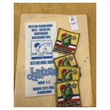 Miscellaneous lot with scout badges and jamboree