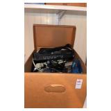 Box of Power Strips and Cords