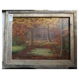 Iva Prince Original Painting "The Frog Pond"