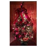 40" Ivy Berry snow Tip Tree
