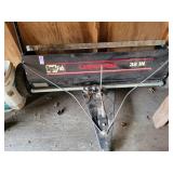 38in. Lawn sweeper