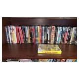 Shelf Lot of DVDs