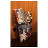 VHS Rack and Tapes