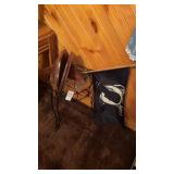 Plant Stand and Book Ends, POW MIA Flag
