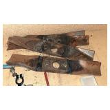 Old Lawnmower Blades, Handsaw, Pressure Switch,