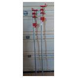 2 Steel Bar Clamps