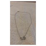 Sterling Silver .925 Infinity Symbol Necklace