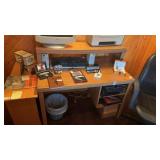 Wooden Computer Desk NO CONTENTS