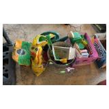 Lot of Gardening Items, Watering Can, Pot Mix,