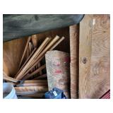 Assortment of wood
