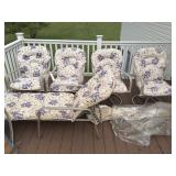 Patio furniture set w/ Table + 5 chairs