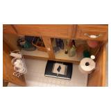 Scale and Bathroom Toiletries