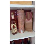 Unopened bottle of Captain Morgan & Bottle Case