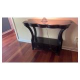 Black console table 40inch by 18inch by 30inch