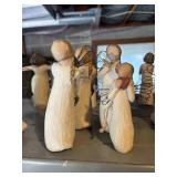 Lot of 4 Willow Tree Figures