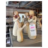 Lot of 4 Willow Tree Figures