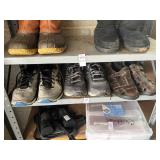 Shelf Lot of Shoes Size 9.5