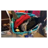 Tote of Handbags and Decor
