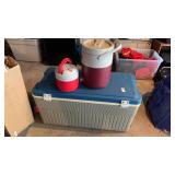 Thermos Cooler with 2 Water Coolers, thermos
