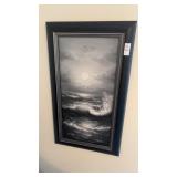 Seascape oil painting by A. Kirkham29inch by