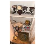 Candles, Candle Holders, Etc