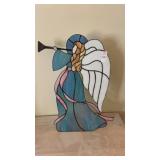 Stained Glass Trumpeting Angel 21 ï¿½