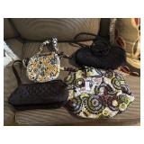 Lot of Vera Bradley Handbags