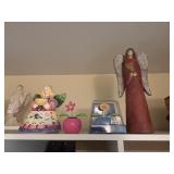 Angel Decor, Sunflower Dancing Statues