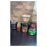 Lot of miscellaneous candles