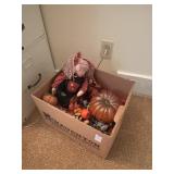 Box of Fall Decor
