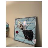 Stained Glass Angel Wall Decor