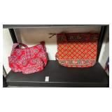 Vera Bradley quilted handbag and purse in Frabkly
