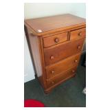 Vintage maple 6-drawer dresser44inch by 30inch