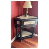 Triangular accent corner table 34 by 24