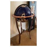 36inch gemstone world blue globe stand with