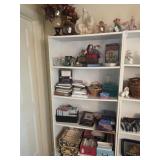 White Book Shelving Unit NO CONTENTS