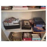 Colorful Markers and Photo Frames