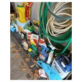 Lot of lawn chemicals