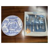 Oneidacraft deluxe stainless silverware set with