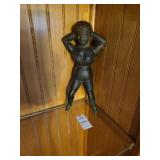 Naughty Nelie boot jack cast iron