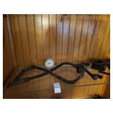 Vintage tongs & misc items