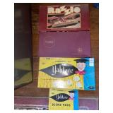 4 vintage board games