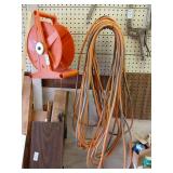 Rigid 12 Ga ext. Cord and reel