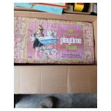 Coleco Playtime Pram with original box lid