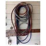 Lot of air hoses